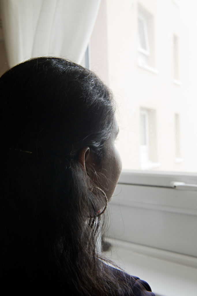 Asylum seeker in Glasgow supported by Refugee Survival Trust 